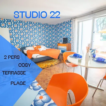 22-clim-wifi-terrasse-plage Apartment